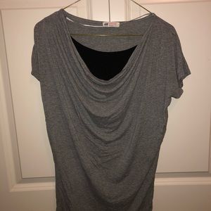 h&m draping T